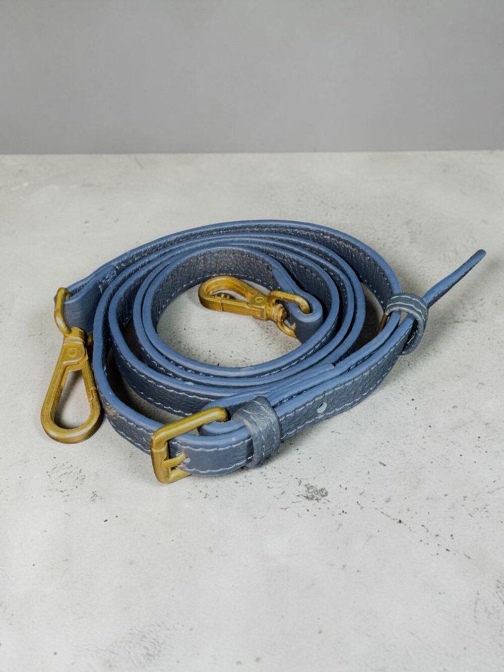 Sharif Legacy Denim and Snake Embossed Top Handle Crossbody - SAMPLE Bag - Picture 13 of 14